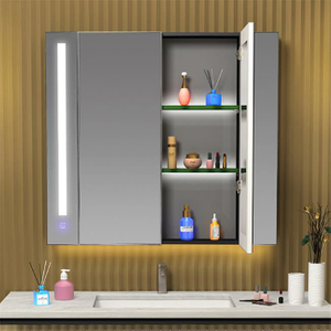 Moderno lavabo doble de lujo montado en la pared, mueble de tocador para baño, muebles impermeables, gabinetes con espejo flotante