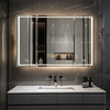 Descubra el mueble de baño Fiesono Ultimate: iluminado, antivaho, totalmente de aluminio